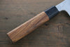 Hideo Kitaoka Blue Steel No.2 Damascus Kakugata Usuba Japanese Chef Knife 165mm - Seisuke Knife