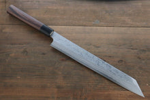  Hideo Kitaoka Blue Steel No.2 Damascus Kiritsuke Yanagiba Japanese Chef Knife 210mm - Seisuke Knife