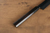 Jikko Ginza White Steel Black dyeing Sakimaru Yanagiba 300mm Ebony Wood Handle - Seisuke Knife
