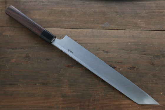 Hideo Kitaoka Blue Steel No.2 Damascus Kiritsuke Yanagiba Japanese Chef Knife 270mm - Seisuke Knife