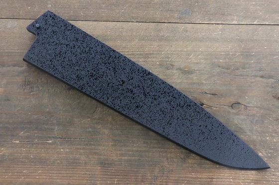 SandPattern Saya Sheath for Gyuto Chef's Knife with Plywood Pin-270mm - Seisuke Knife
