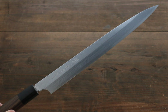 Hideo Kitaoka Blue Steel No.2 Damascus Yanagiba Japanese Chef Knife 270mm - Seisuke Knife