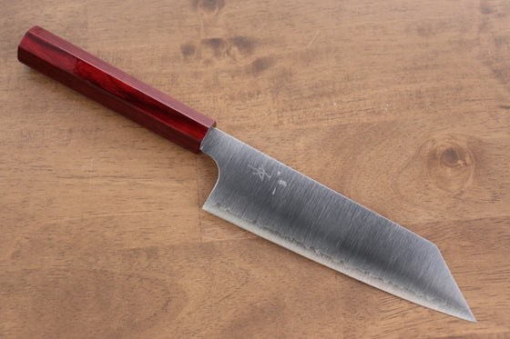 Kei Kobayashi SG2 Bunka 170mm with Red Lacquered Handle - Seisuke Knife