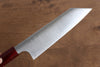 Kei Kobayashi R2/SG2 Bunka 170mm with Red Lacquered Handle - Seisuke Knife