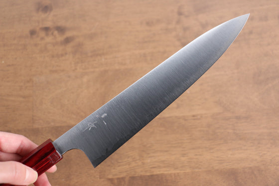 Kei Kobayashi SG2 Gyuto 210mm Red Lacquered Handle - Seisuke Knife