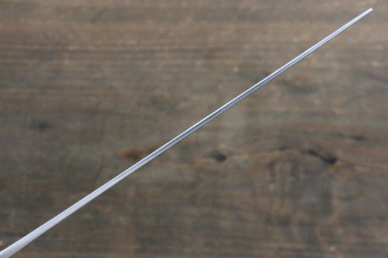 Yoshimi Kato Silver Steel No.3 Hammered Nakiri Japanese Chef Knife 165mm with Red Honduras Handle - Seisuke Knife