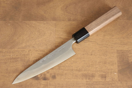Nao Yamamoto VG10 Nashiji Damascus Petty-Utility  140mm Walnut Handle - Seisuke Knife