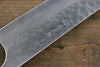 Yoshimi Kato Silver Steel No.3 Hammered Gyuto Japanese Chef Knife 240mm with Red Honduras Handle - Seisuke Knife