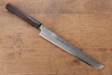  Jikko White Steel No.2 Sakimaru Yanagiba 240mm with Shitan Handle - Seisuke Knife