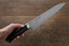 Takeshi Saji Blue Steel No.2 Colored Damascus Maki-e Art Gyuto Japanese Knife 240mm Lacquered Handle - Seisuke Knife