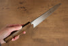 Seisuke VG10 Mirrored Finish Damascus Gyuto 210mm with Oak Handle - Seisuke Knife