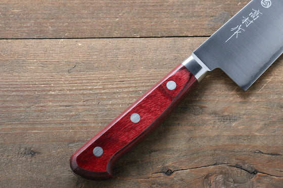Takamura Knives SG2 Gyuto 210mm with Red Pakkawood Handle - Seisuke Knife