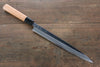 Sukenari ZDP4 Mirrored Finish Yanagiba Japanese Knife with Yew Tree Handle - Seisuke Knife