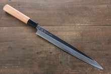  Sukenari ZDP4 Mirrored Finish Yanagiba with Yew Tree Handle - Seisuke Knife