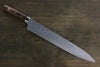 Takeshi Saji Blue Steel No.2 Sujihiki Japanese Knife 300mm Ironwood Handle - Seisuke Knife