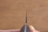 Seisuke VG10 33 Layer Hammered Damascus Gyuto 210mm with Blue Pakkawood Handle - Seisuke Knife