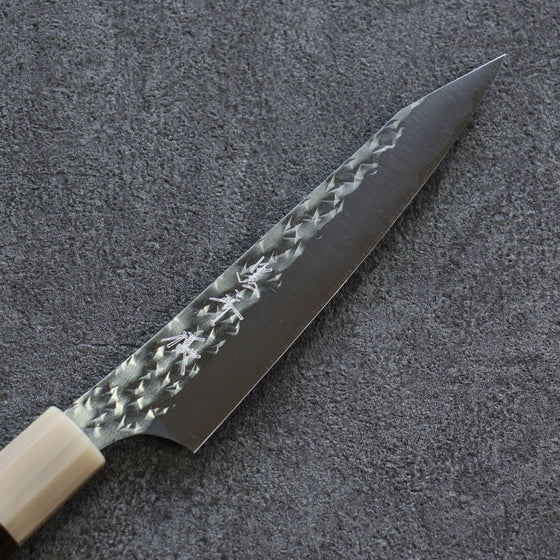 Yu Kurosaki Senko R2/SG2 Hammered Petty-Utility 130mm Ebony Wood Handle - Seisuke Knife