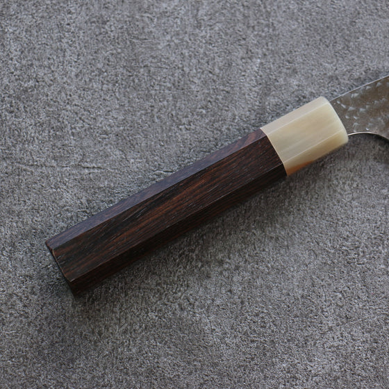 Yu Kurosaki Senko R2/SG2 Hammered Bunka 165mm Ebony Wood Handle - Seisuke Knife