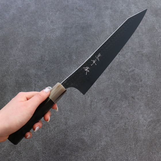 Yu Kurosaki Senko R2/SG2 Hammered Gyuto 240mm Ebony Wood Handle - Seisuke Knife