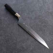  Yu Kurosaki Senko SG2 Hammered Sujihiki 270mm Ebony Wood Handle - Seisuke Knife