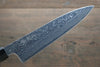 Sukenari R2/SG2 Damascus Gyuto Japanese Knife 210mm with Shitan Handle - Seisuke Knife