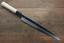  Choyo Blue Steel No.1 Mirrored Finish Yanagiba Japanese Knife with Magnolia Handle - Seisuke Knife