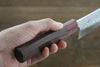 Yu Kurosaki Shizuku SG2 Hammered Santoku Japanese Chef Knife 180mm - Seisuke Knife