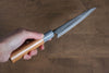 Nao Yamamoto White Steel No.2 Kurouchi Petty-Utility 140mm Cherry Blossoms Handle - Seisuke Knife