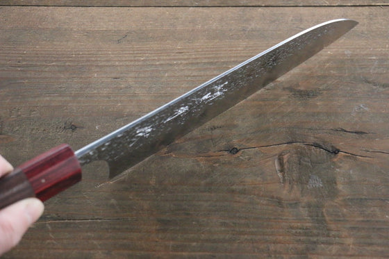 Yu Kurosaki Shizuku R2/SG2 Hammered Santoku Japanese Chef Knife 180mm - Seisuke Knife