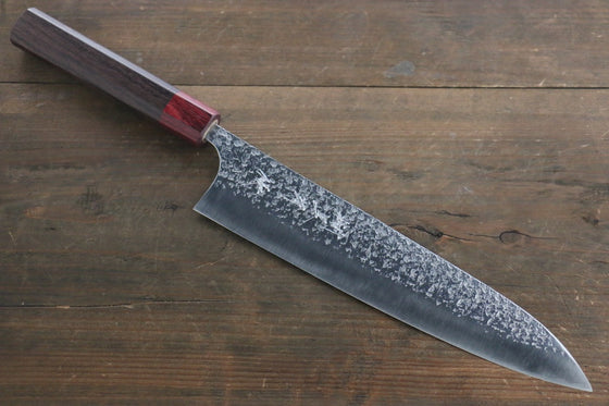 Yu Kurosaki Shizuku SPG2 Hammered Gyuto Japanese Knife 240mm - Seisuke Knife