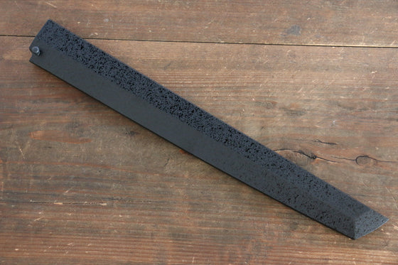 SandPattern Saya Sheath for Sakimaru Takohiki Knife with Plywood Pin-300mm - Seisuke Knife