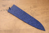 Kaneko Blue Pakkawood Sheath for Gyuto with Plywood Pin 210mm - Seisuke Knife