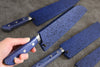 Kaneko Blue Pakkawood Sheath for Usuba with Plywood Pin 165mm - Seisuke Knife