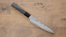  Kanjyo VG10 Damascus Petty-Utility 150mm Gray Pakka wood Handle - Seisuke Knife