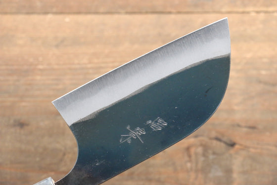 Masakage Mizu Blue Steel No.2 Black Finished Kamagata 115mm with American Cherry Handle - Seisuke Knife