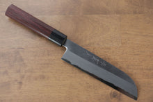  Jikko White Steel No.2 Kamagata Usuba 165mm Shitan Handle - Seisuke Knife