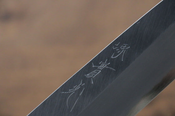 Jikko White Steel No.2 Kamagata Usuba 165mm Shitan Handle - Seisuke Knife