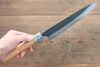 Masakage Masakage Mizu Blue Steel No.2 Black Finished Gyuto 210mm with American Cherry Handle - Seisuke Knife