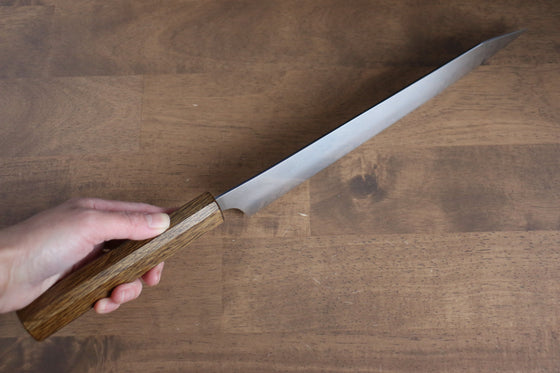 Yu Kurosaki Gekko HAP40 Sujihiki  270mm Oak Handle - Seisuke Knife