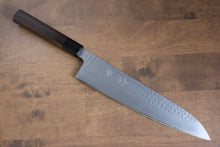  Yu Kurosaki Senko SG2 Hammered Gyuto 240mm Shitan (ferrule: Black Pakka wood) Handle - Seisuke Knife