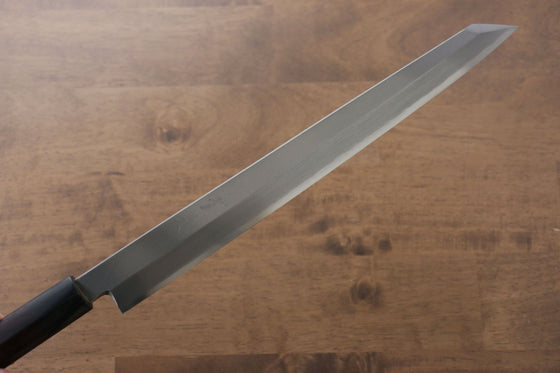 Jikko Silver Steel No.3 Kiritsuke Yanagiba 300mm Shitan Handle - Seisuke Knife