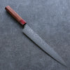 Yoshimi Kato R2/SG2 Damascus Sujihiki 270mm Red Honduras Handle - Seisuke Knife