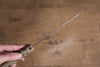 Makoto Kurosaki Tentoumushi SPG2 Maru Hammered Santoku Japanese Knife 165mm with Lacquered Wood Handle - Seisuke Knife