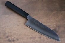  Sakai Takayuki Nanairo VG10 33 Layer Santoku 180mm ABS resin(Black Lacquered) Handle - Seisuke Knife