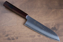  Sakai Takayuki Nanairo VG10 33 Layer Santoku 180mm ABS resin(Red tortoiseshell) Handle - Seisuke Knife
