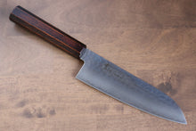  Sakai Takayuki Nanairo VG10 33 Layer Santoku 180mm ABS resin(Retro wood grain) Handle - Seisuke Knife
