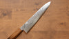 Kajin Cobalt Special Steel Damascus Gyuto 240mm Mehakkaku Burnt Oak Handle - Seisuke Knife