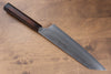 Sakai Takayuki Nanairo VG10 33 Layer Kengata Gyuto 190mm ABS resin(Retro wood grain) Handle - Seisuke Knife