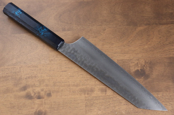 Sakai Takayuki Nanairo VG10 33 Layer Kengata Gyuto  190mm ABS resin(Turquoise tortoiseshell) Handle - Seisuke Knife