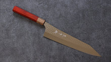  Yu Kurosaki Senko Ei SG2 Hammered Gyuto 240mm Padoauk Handle - Seisuke Knife